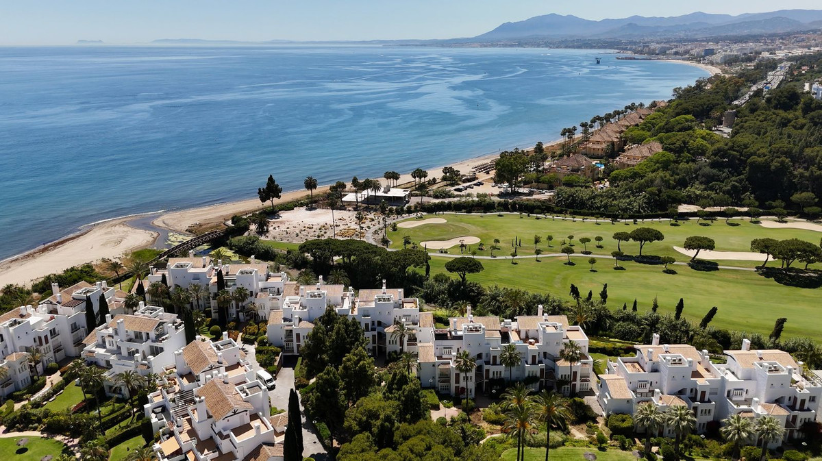 Aerial view of Marbella coast — Costa del Sol, Málaga